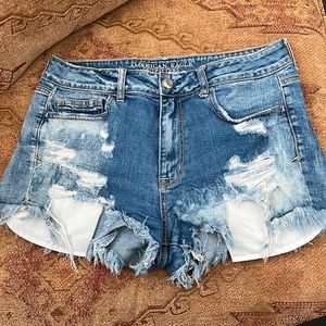American Eagle high rise shorties